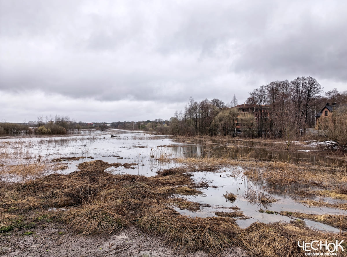 ЖК Бавария Клязьма 3 паводок половодье