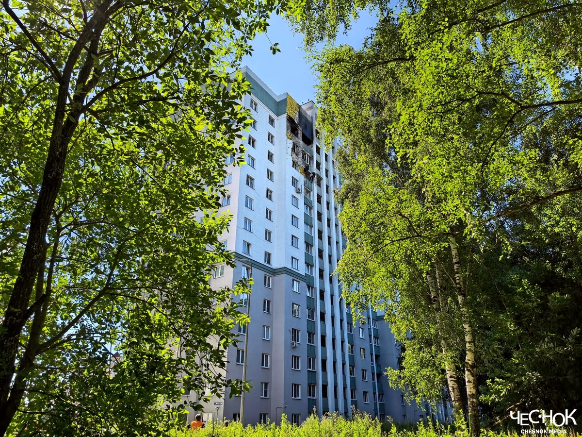 ЖК Парк-университет пожар 2